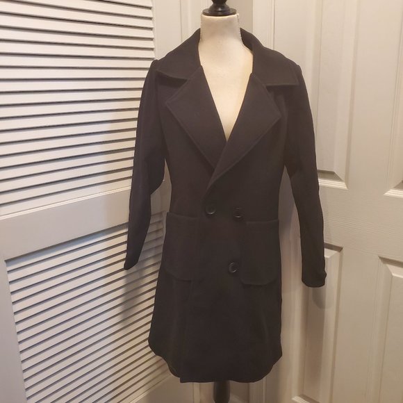 NWT Wool Blend Mid-Long Coat - Size M - Picture 2 of 7
